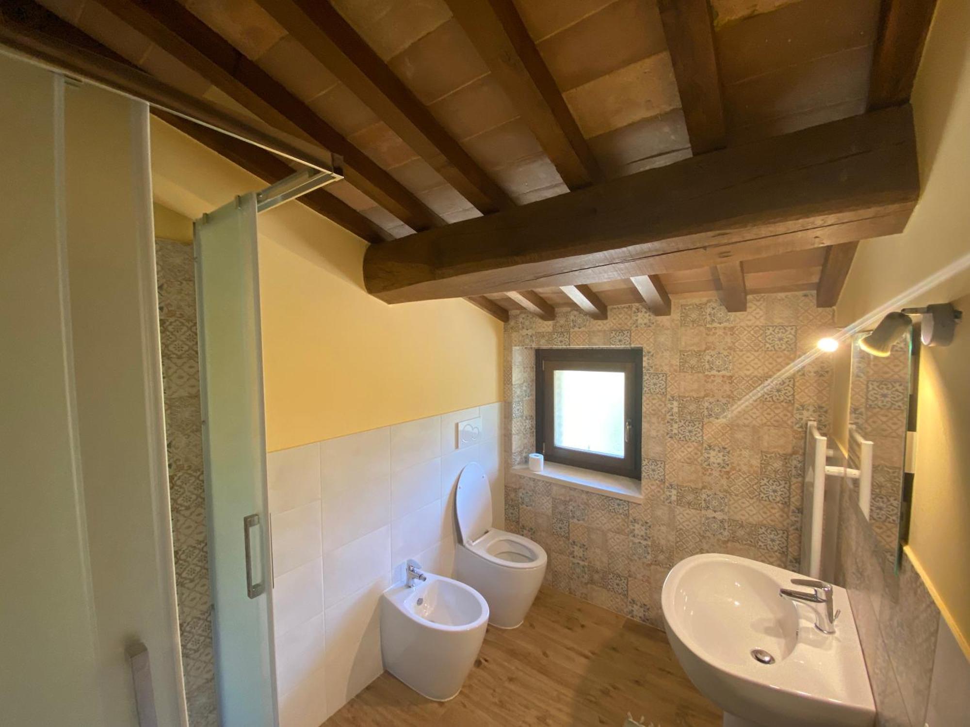 Agriturismo Sant'Angelo Holiday Farm Gualdo Cattaneo Bagian luar foto