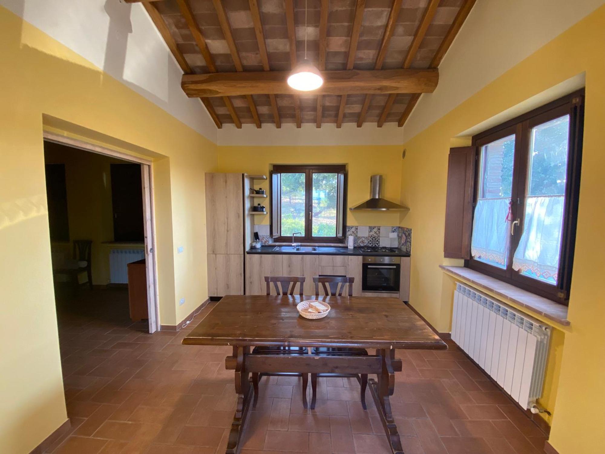 Agriturismo Sant'Angelo Holiday Farm Apartment Gualdo Cattaneo Bagian luar foto