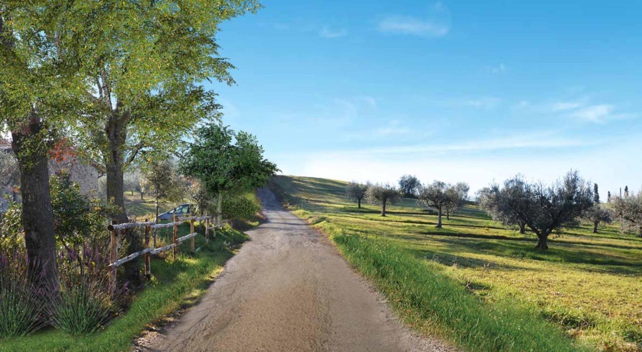 Agriturismo Sant'Angelo Holiday Farm Gualdo Cattaneo Bagian luar foto